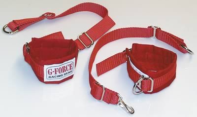 G-FORCE Arm Restraints 4087ADURD Restraints, Adult, Red, Pair