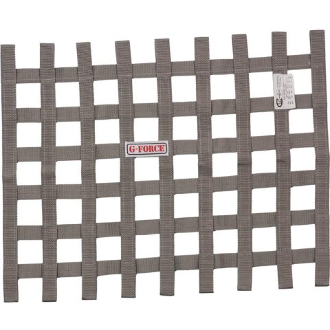 G-FORCE Ribbon Window Nets 4131SV Net, Silver, Nylon, Ribbon, Rectangle, 23 in. x 23 in. x 18 in., Each