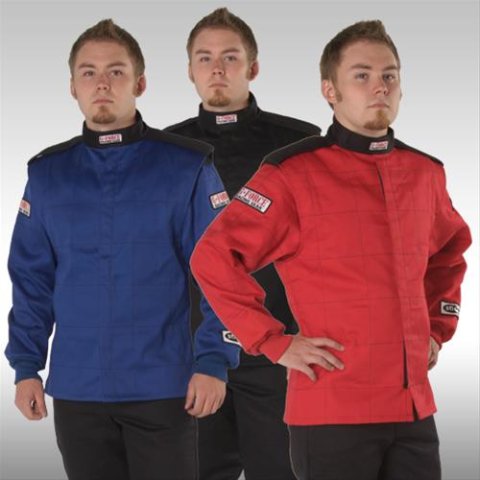 G-FORCE GF525 Driving Jackets 4526XXXRD Jacket, GF525, Multiple Layer, Pyrovatex, 3X-Large, Red, Each
