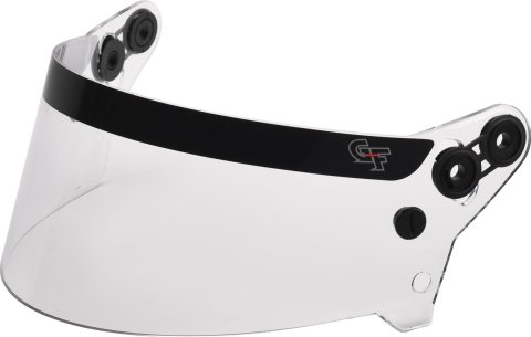 G-FORCE Helmet Shields 19110 Shield, Rookie Series, Clear, Each