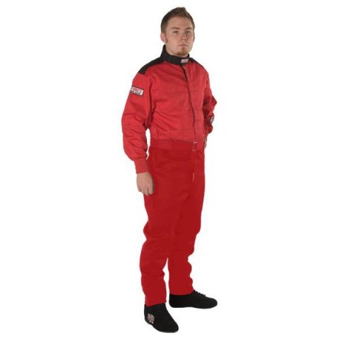 G-FORCE GF125 Driving Pants 4127CSMRD Pants, GF125, Single Layer, Pyrovatex, Red, SFI 3.2 A/1, Youth's Small, Each