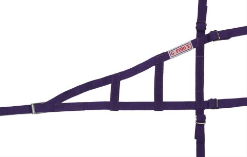 G-FORCE Sprint Car Window Nets 4130PU Net, Car, Purple, Triangle, Each