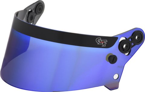 G-FORCE Helmet Shields 19115 Shield, Rookie Series, Mirror Blue, Each