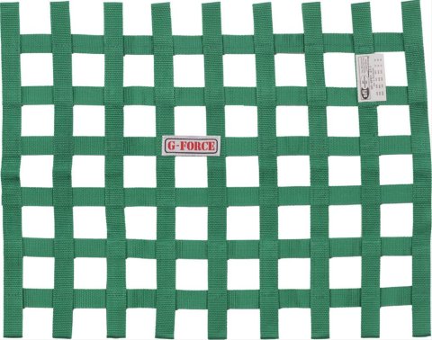 G-FORCE Ribbon Window Nets 4131GN Net, Green, Nylon, Ribbon, Rectangle, 23 in. x 23 in. x 18 in., Each
