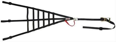 G-FORCE Ribbon Window Nets 4137BK Net, Ribbon, Triangle, Nylon, Black, SFI 37.1, Each
