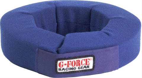 G-FORCE SFI 360 Degree Helmet Supports 4122MEDBU Support, Style, Medium, Blue, Each