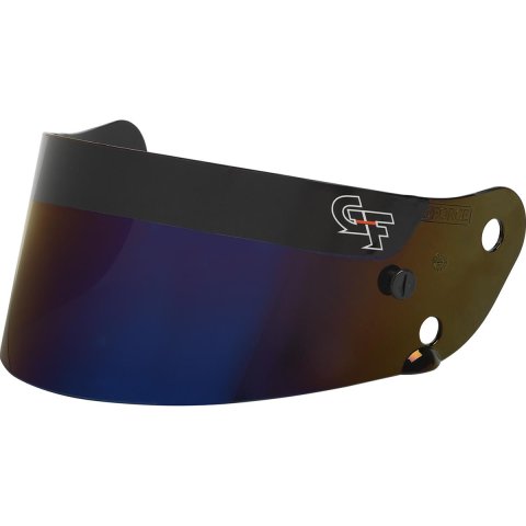 G-FORCE Helmet Shields 8705 Shield, R17, REVO/REVO Carbon Series, Blue Mirror, Each