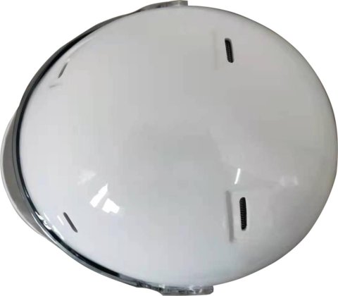G-FORCE Rookie CMR Karting Helmets 13400LRGWH Helmet, CMR, Full Face, Gloss White, Clear Polycarbonate Shield, EPS Liner, Vented, Youth Large, Each