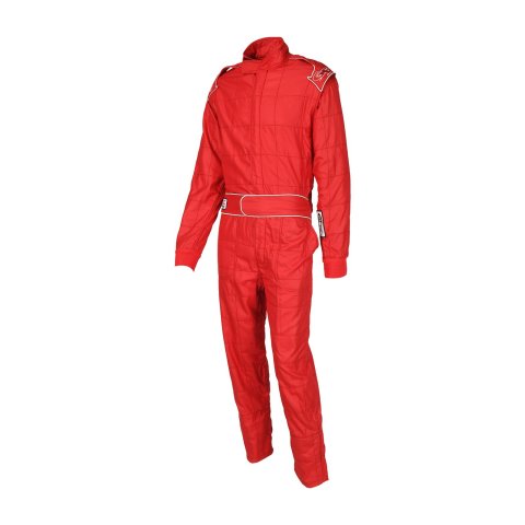 G-FORCE G-Limit Driving Suits 35451MEDRD Suit, G-Limit, One-Piece, Multiple Layer, Aramid/Nomex, Medium, Red, Each