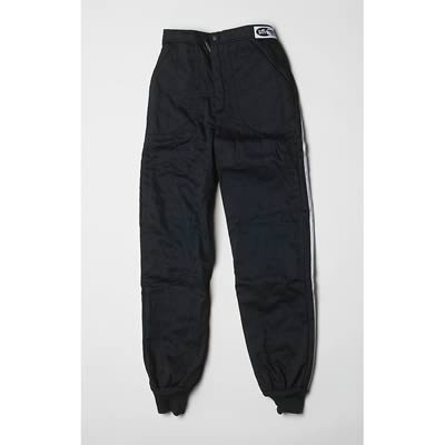 G-FORCE GF505 Driving Pants 4386SMLBK Pants, GF505, Triple Layer, Fire-Retardant Cotton, Small, Black, Each