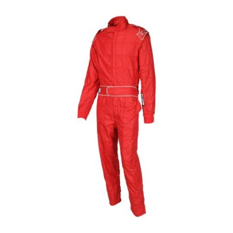 G-FORCE G-Limit Driving Suits 35451CXSRD Suit, G-Limit, One-Piece, Multiple Layer, Aramid/Nomex, Youth X-Small, Red, Each