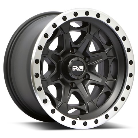 DV8 Offroad 886 Series Matte Black Wheels 20x12 Wheels, Series, 20 in. x 12 in, Black, 6 x 139.7mm Bolt Circle, -44mm Offset, Each