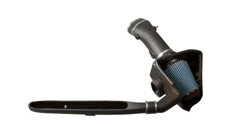 Volant DryTech Open Element Air Intakes for 2010-2013 MUSTANG - 19858D Intake Kit, Element, Polyethylene Tube, Black, 3D Synthetic Filter, Red, Ford, Kit