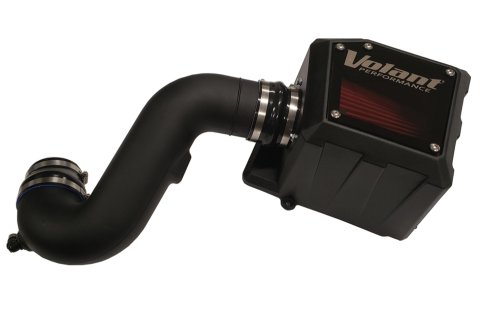Volant MaxFlow 5 Closed Box Air Intake Kits 15954 Kit, Box, Polyethylene Tube, Black, Cotton Gauze Filter, Blue, Chevy, GMC, Kit