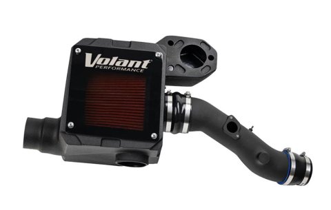 Volant DryTech Closed Box Air Intake Kits for 2012-2015 TACOMA - 18540D Kit, Box, Polyethylene Tube, Black, Synthetic Filter, Red, Toyota, Kit