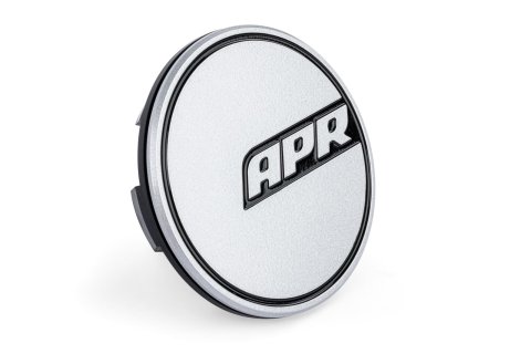 APR Center Caps WHL00042 Cap, Snap-On, Plastic, Silver, Flat, Logo, Each