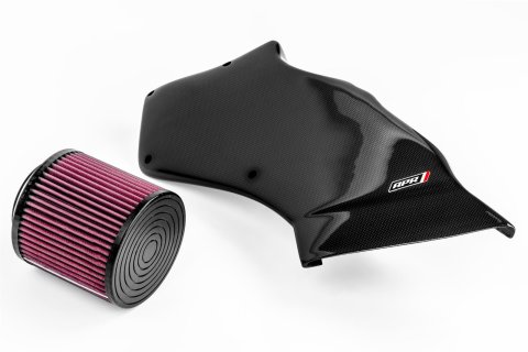 APR Carbon Fiber Intake Systems CI100023 Air Kit, Carbonio Cold Air Intake, Fiber, Red Cotton Gauze Filter, Audi, Q5/S5, Kit