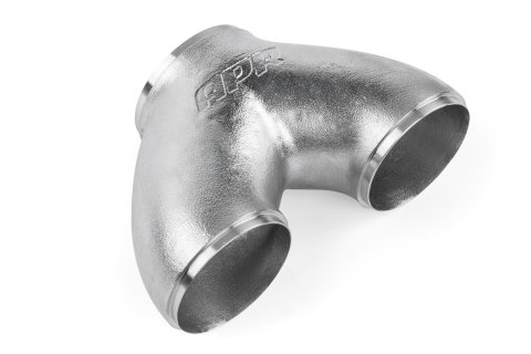APR Cast Stainless Steel Y Splitters EXH0171 Exhaust Splitter, Splitter, 2.75 in. Inlet, 2.5 in. Dual Outlets, Steel, Natural, Each