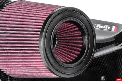 APR Open Carbon Fiber Intake Systems CI100037 Air Kit, Open, Fiber, Red Filter, Audi, 3.0L, Kit