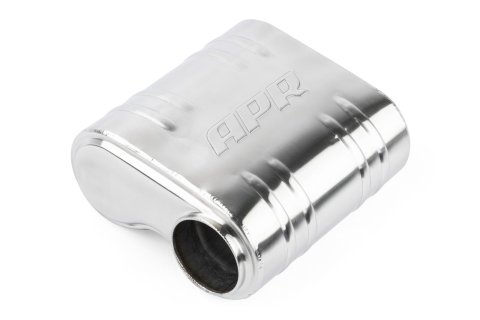 APR Premium Helmholtz 3 Inch Resonator MUH0015 Exhaust Resonator, Resonator, 304 Stainless Steel, Brushed, in. Inlet/Outlet, 9.57 in. Length, Each