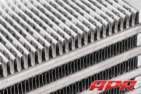 APR Intercooler Systems IC100022 Intercoolers, Air-To-Air, Aluminum, Natural, Pipe, Audi, 2.0L, Kit