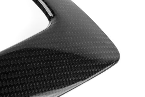 APR Carbon Fiber Front Trim MS100237 Exterior Accents, Lower Grill Surround, Fiber, Gloss, Volkswagen, Set