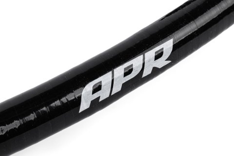 APR Intake System Coolant Hoses CI100053-A Hose, Silicone, Black, Logo, Audi, Volkswagen, Each