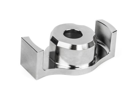 APR Dogbone Subframe Mount Inserts MS100141 and Cradle Bushings and Inserts, Inserts, Stainless, Natural, Earlier Style, Version 1 Design, Audi, Volkswagen, Each
