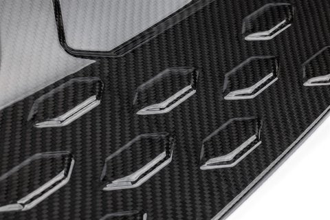 APR Air Intake Box Covers CI100052-B Covers, Conversion, Open to Closed, Carbon Fiber, Twill, MQB EVO Platform, Audi, Volkswagen, 2.0T EA888.4, Each