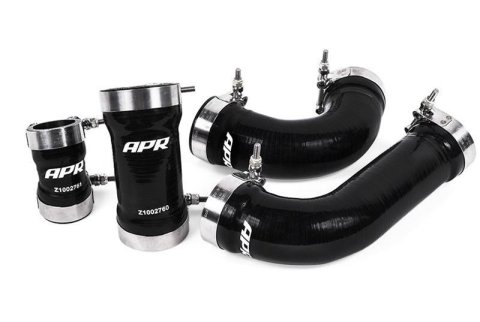 APR Boost Hose Systems MS100115 Kit, Intercooler, Throttle Body, Turbo Outlet, Silicone, Black, Audi, Volkswagen, 1.8L, 2.0L, Kit