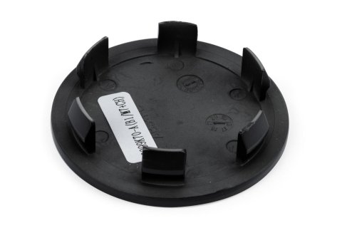 APR Center Caps Z1003510 Cap, Plastic, Push-through, Flat Style, Satin Black, Each