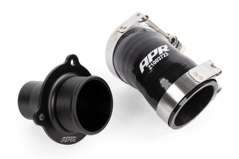 APR Turbo Outlet Hoses MS100227 Hose, Silicone, Black, Volkswagen, Audi, Each