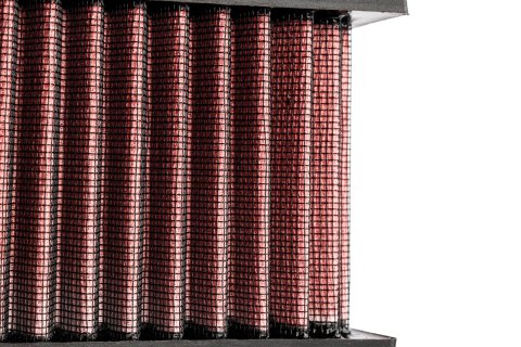 APR Replacement Air Intake Filters RF100032 Filter Element, Panel, Cotton Gauze, Red, Porsche, Each
