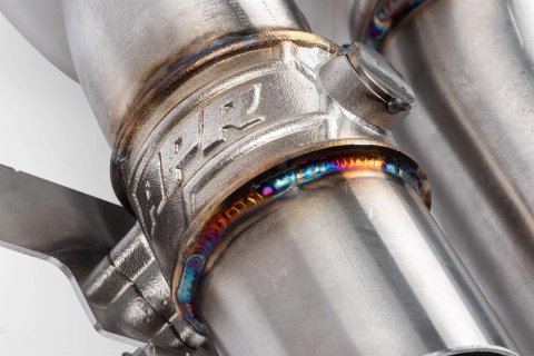 APR Cat-Back Exhaust Systems CBK0010 Systems, Cat-Back, Dual In/Four Out, Stainless Steel, Natural, Rear Exit, Audi, 4.0L, Kit