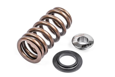 APR Valve Spring and Retainer Kits MS100258 Springs, Retainer, Single Spring, Titanium Retainer, Seal, Audi, Bentley, Lamborghini, Porsche, Volkswagen, Kit