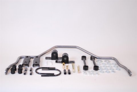 Hellwig Anti-Sway Bars 6808 Sway Bar, Gray Hammertone, Chromoly Steel, Rear, Ford, Kit