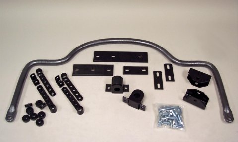 Hellwig Anti-Sway Bars 7625 Sway Bar, Gray Hammertone, Chromoly Steel, Rear, 1 1/8 in. Diameter, Dodge, Ram Pickup, RWD, Kit