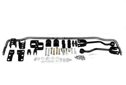 Hellwig Anti-Sway Bars 5816 Sway Bar, Gray Hammertone, Steel, Solid, Rear, 3/4 in. Diameter, Chevy, Pontiac, Kit