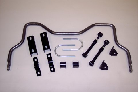 Hellwig Anti-Sway Bars for 2004-2012 CANYON, COLORADO - 7680 Sway Bar, Gray Hammertone, Chromoly Steel, Rear, 1 in. Diameter, Chevy, GMC, Kit