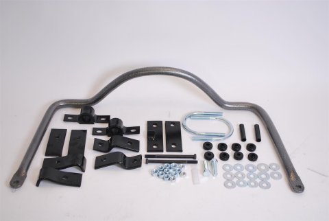 Hellwig Anti-Sway Bars 7437 Sway Bar, Gray Hammertone, Chromoly Steel, Rear, 1 1/8 in. Diameter, Chevy, GMC, RWD, Kit
