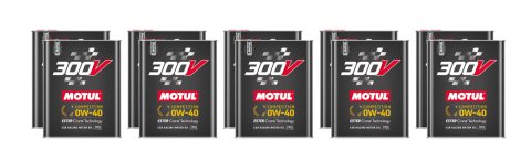 Motul 300V Competition Motor Oil 110857 Engine Oil, Competition, 0W40, 2 liters, Synthetic, Each