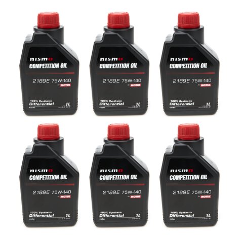 MOTUL Engine Oil 110535 Synthetic Oil, NISMO COMP. OIL 2189E 75W140 6X1L