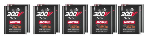 Motul 300V Synthetic Power/Power Racing Motor Oil 110856 Engine Oil, Oil, 0W30, Synthetic, 2 liters, Each