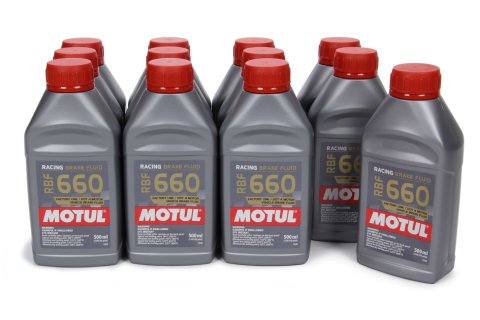 Motul 660 Brake Fluid 101667 Fluid, 660, DOT 4, 500 ml, Each