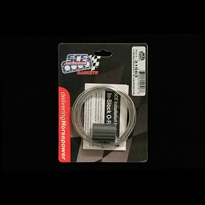 SCE O-Ring Wire Kits 31563 Wire, Stainless Steel, .062 in. Thickness, 15 ft. Roll, Installation Tool, Kit