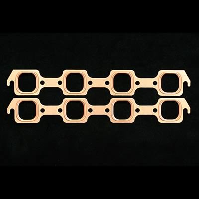 SCE Pro Copper Embossed Exhaust Gaskets 4236 Gaskets, Copper, Embossed, Ford, Small Block, Pair