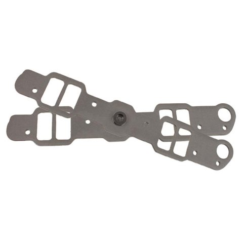 SCE AccuSeal Pro Intake Gaskets 228102 Manifold Gaskets, Pro, Composite, Rectangular Port, with Modified Ports, Pontiac, Pontiac V8, Pair