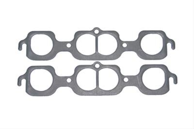 SCE AccuSeal Pro Exhaust Gaskets 279183 Header and Manifold Gaskets, Pro, Graphite/Steel, Oval Port, Fits Bulldog Raised Port Heads, Oldsmobile, 400, 425, 455, Pair