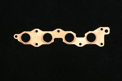 SCE Pro Copper Embossed Exhaust Gaskets 9424 Header and Manifold Gaskets, Embossed, Stock Port, Fits the G13B Engine, Suzuki, 1.6L, Each