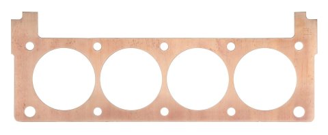 SCE Pro Copper Head Gaskets P520650NWL Gaskets, Copper, 4.060 in. Bore, 0.050 in. Compressed Thickness, No Water Passages, Left Side, Ford, 351C, 351M, 400M, Each